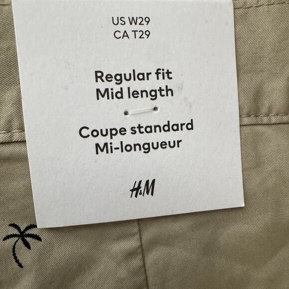 H&m tan and black Shorts - Picture 3 of 5